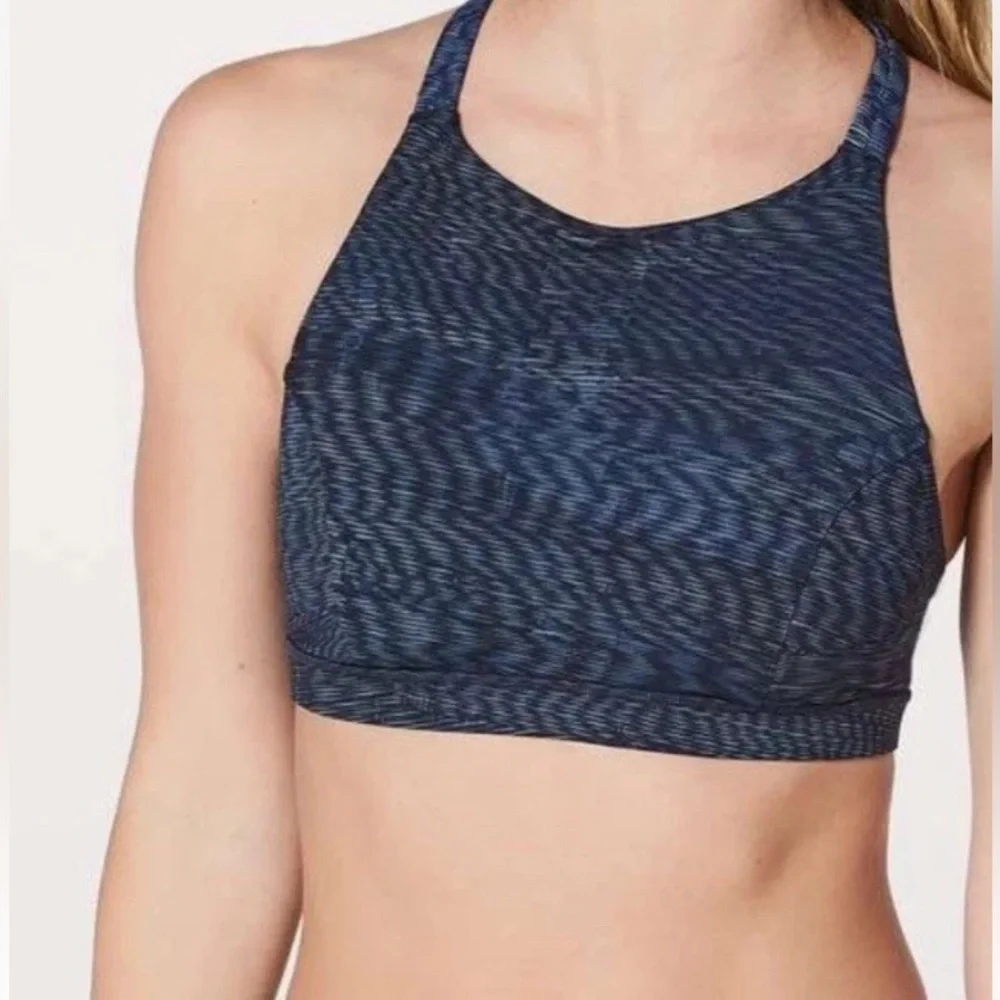 Lululemon Slide with Me Battle  Ship Multi Linear Flux Ice Grey.